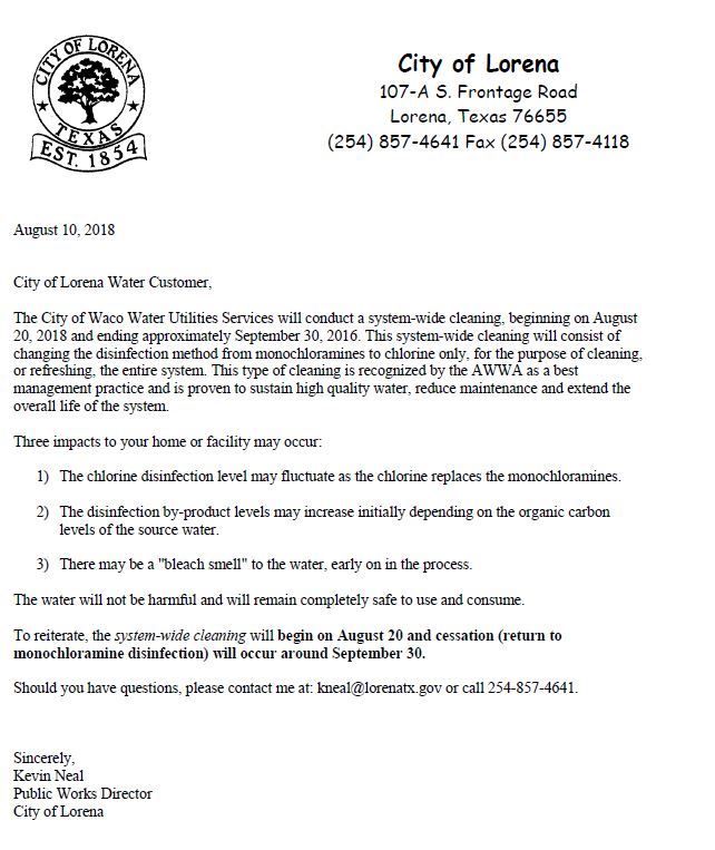 System Cleaning Notice