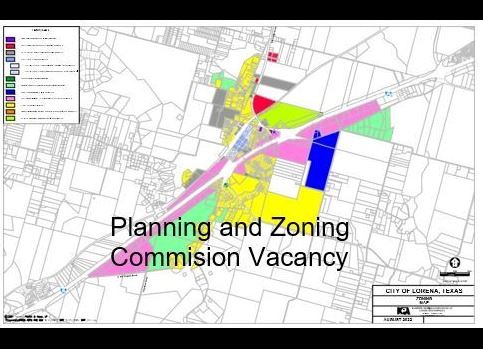 Planning and Zoning Vacancy
